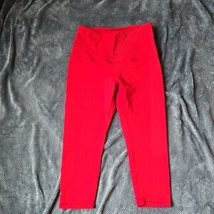 Red Kids Leggings